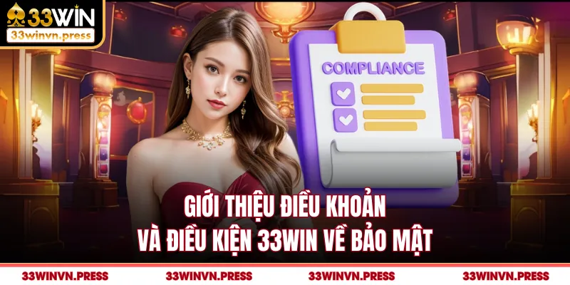 Giới thiệu điều khoản và điều kiện 33Win về bảo mật